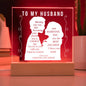 To My Husband | Square Acrylic Plaque!
