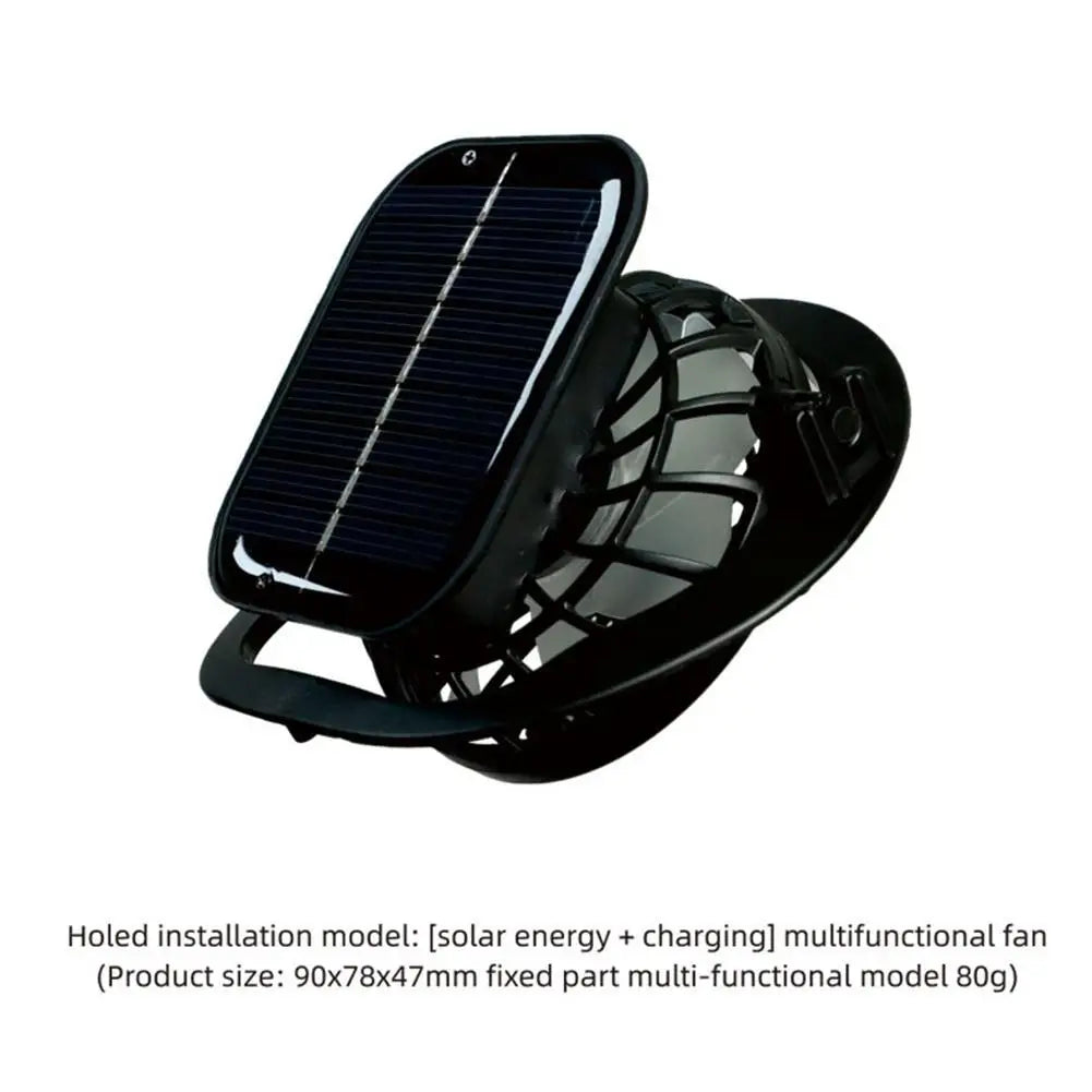 Solar Breeze Hat Fan