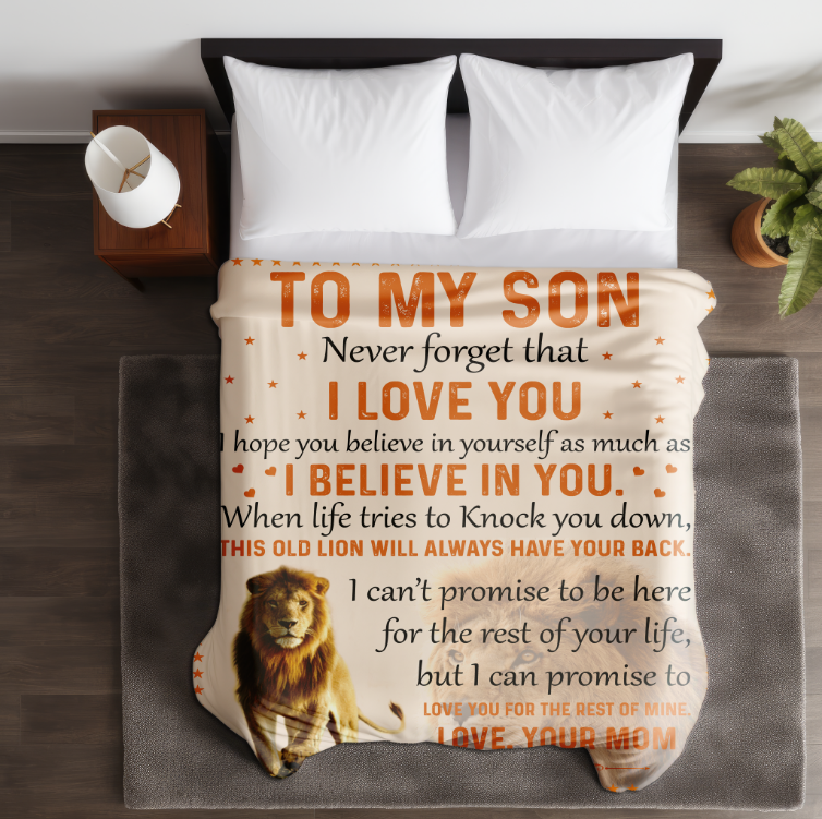 To My Son | FLM Arctic Fleece Blanket 50x60